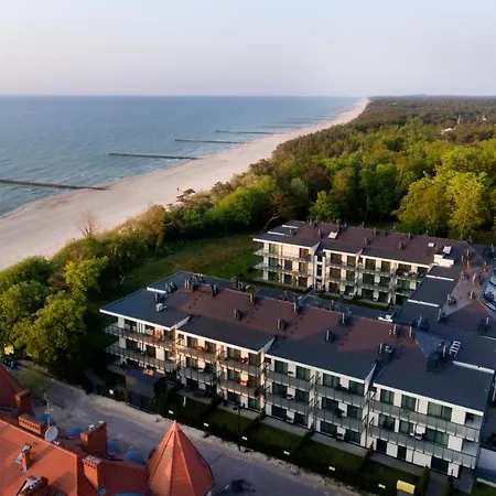 Nadmorski Apartament Z Ogrodkiem Przy Plazy 114 Rezydencja Niechorze Exterior foto